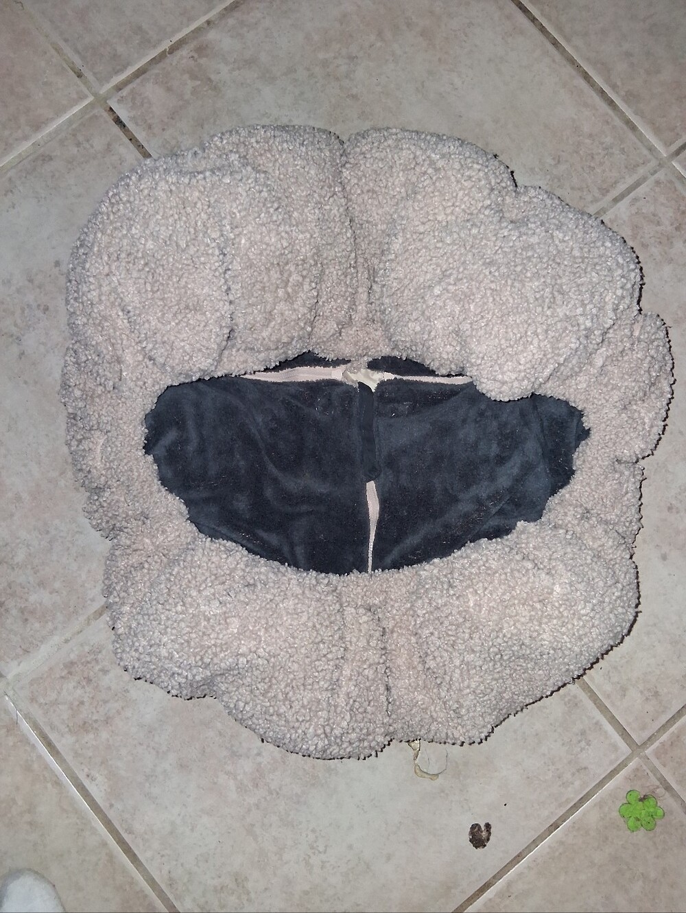 7AM Bébé Car Seat Cocoon Cover Teddy Sherpa Oatmeal Infant 0-12M - Picture 7 of 7